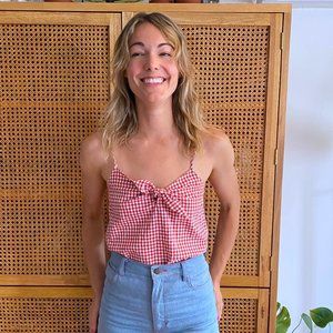 Sezane picnic style tank